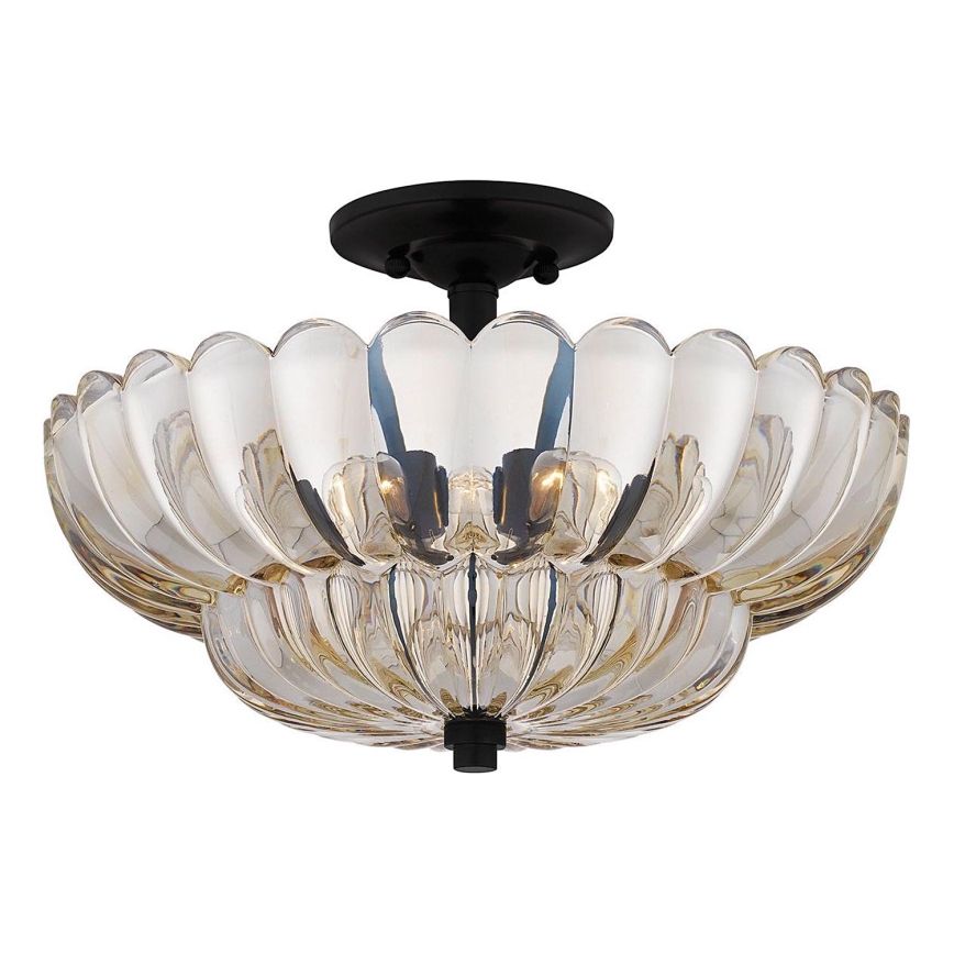 Quoizel - Stropné svietidlo WHITECAP 4xE14/40W/230V pr. 39,5 cm