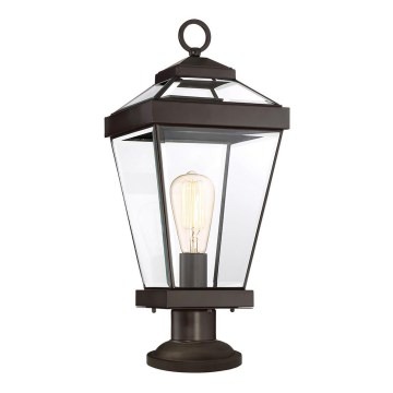 Quoizel - Vonkajšia lampa RAVINE 1xE27/60W/230V IP44 hnedá