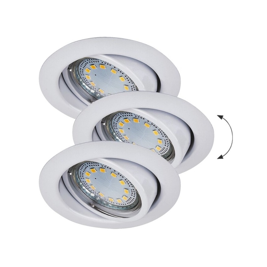 Rabalux - SADA 3xLED Podhľadové svietidlo 3xGU10/3W/230V IP40