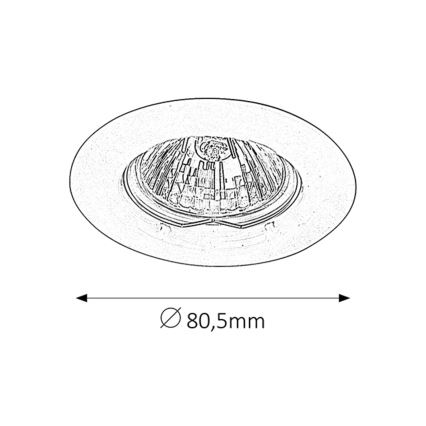 Rabalux 1088 - Podhľadové svietidlo SPOT RELIGHT 1xGU5,3/50W/12V