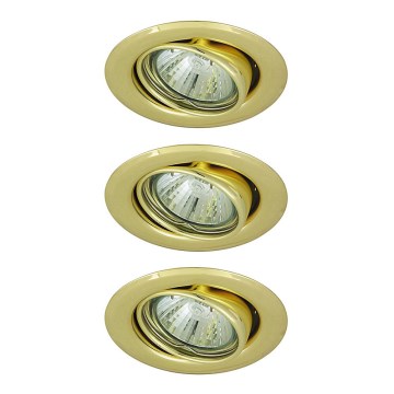 Rabalux 1122 - Stmievateľné podhľadové svietidlo SPOT LIGHT 3xGU10/50W/230V