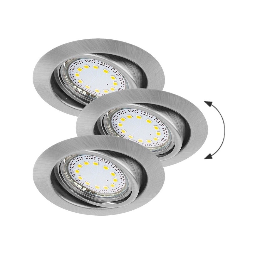 Rabalux - SADA 3xLED Podhľadové svietidlo 3xGU10/3W/230V IP40