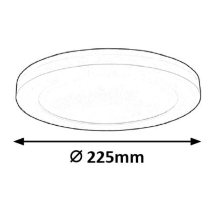 Rabalux - LED Panel LED/18W/230V 23 cm