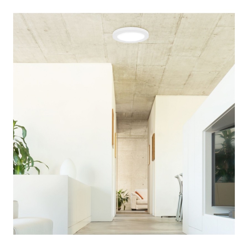 Rabalux - LED Stropné svietidlo so senzorom LED/18W/230V 4000K 22,5 cm