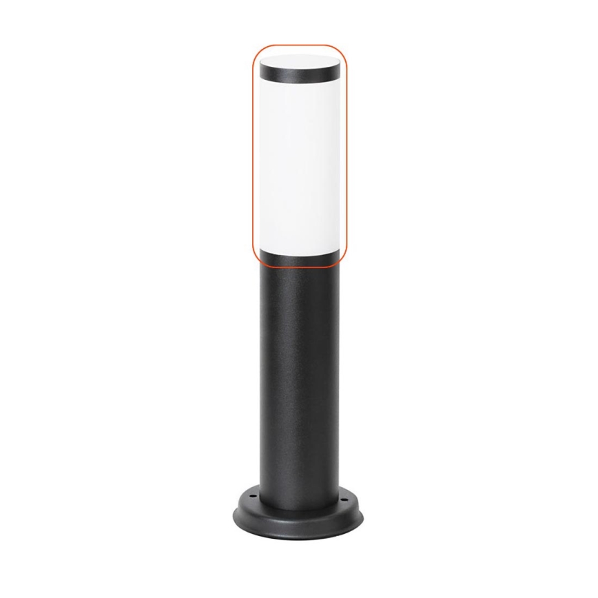 Rabalux 19607 - Náhradné tienidlo pre vonkajšiu lampu BLACK TORCH E27