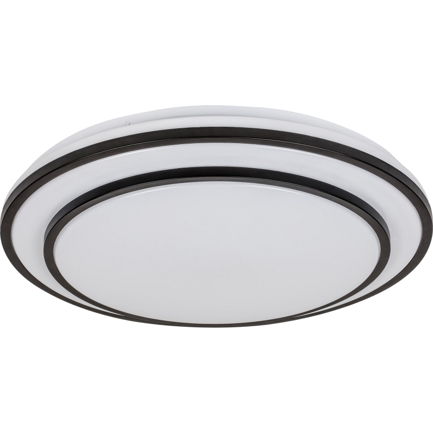 Rabalux - LED Stmievateľné stropné svietidlo LED/40W/230V 3000-6500K čierna + diaľkové ovládanie