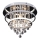 Rabalux 2237 - Krištáľový prisadený luster PALLAS LED/32W/230V + 3xE14/40W