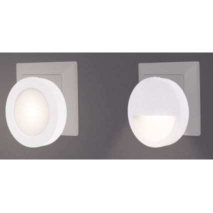 Rabalux - LED Nočné svetlo so senzorom LED/0,5W/230V 3000K pr. 65 mm