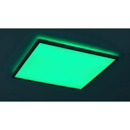 Rabalux - LED RGB Stmievateľné stropné svietidlo LED/22W/230V Wi-Fi Tuya + diaľkové ovládanie 42x42 cm