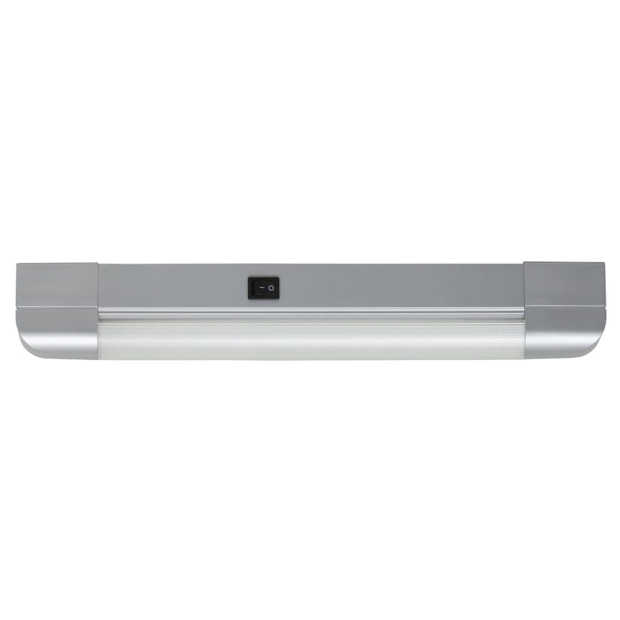 Rabalux - Podlinkové svietidlo BAND LIGHT 1xG13/10W/230V 39,5 cm strieborná