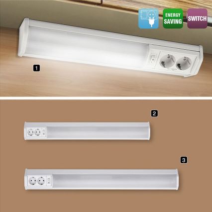Rabalux 2322 - Podlinkové svietidlo BATH G13/15W/230V