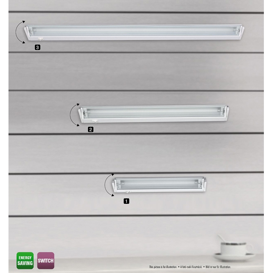 Rabalux 2361 - Podlinkové svietidlo EASY LIGHT G5/8W/230V
