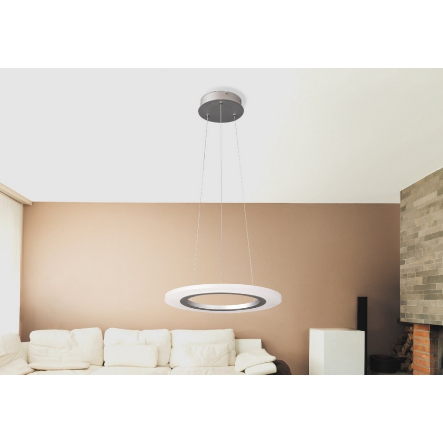 Rabalux 2428 - LED Luster ADRIENNE LED/20W/230V strieborná