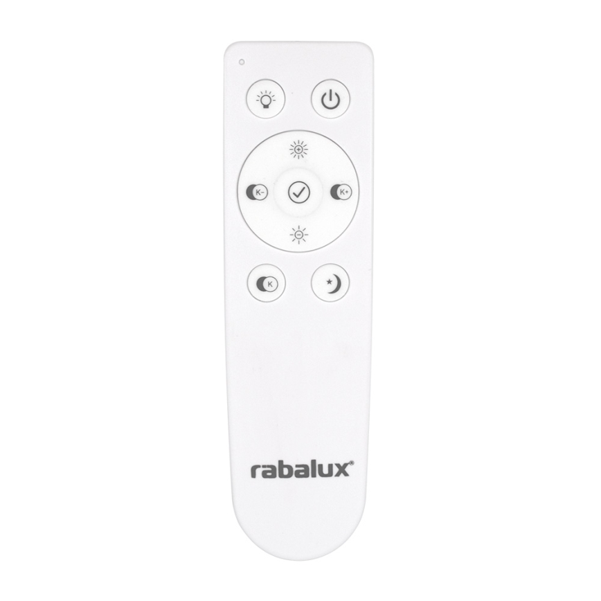 Rabalux 2636 - LED Stropné svietidlo s diaľkovým ovládačom OLLIE 1xLED/40W/230V 3100lm