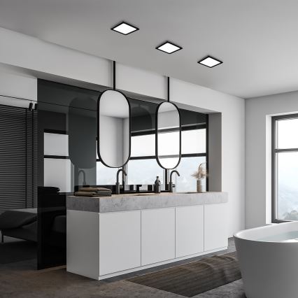 Rabalux - LED Kúpeľňové stropné svietidlo LED/24W/230V 22x22 cm IP44