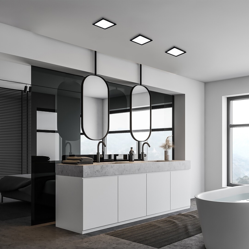 Rabalux - LED Kúpeľňové stropné svietidlo LED/24W/230V 22x22 cm IP44