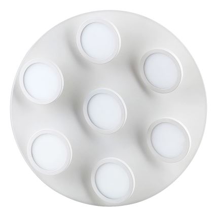 Rabalux 2715 - LED Prisadený luster ELSA 7xLED/6W/230V biela
