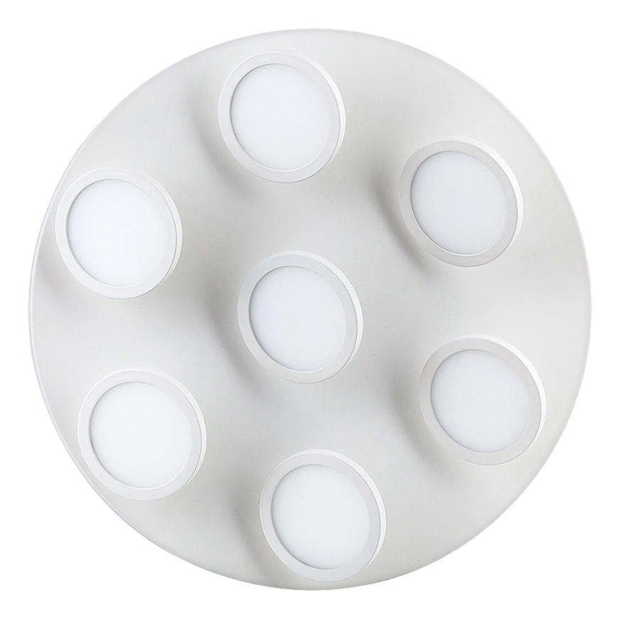 Rabalux 2715 - LED Prisadený luster ELSA 7xLED/6W/230V biela
