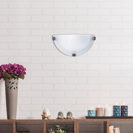 Rabalux - Nástenné svietidlo 1xE27/60W/230V alabastrové sklo