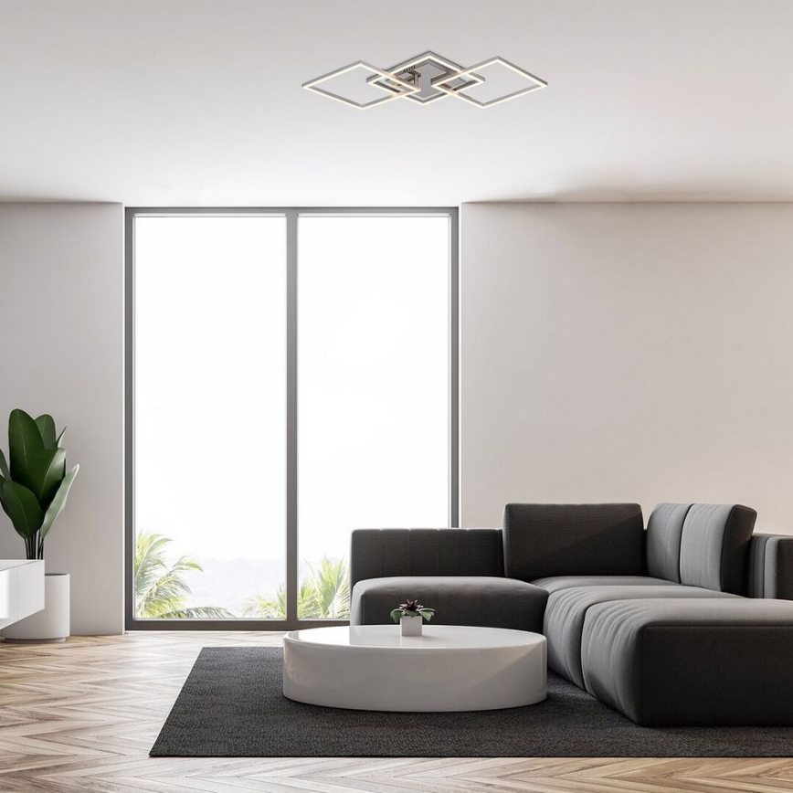 Rabalux - LED Prisadený luster LED/43W/230V lesklý chróm