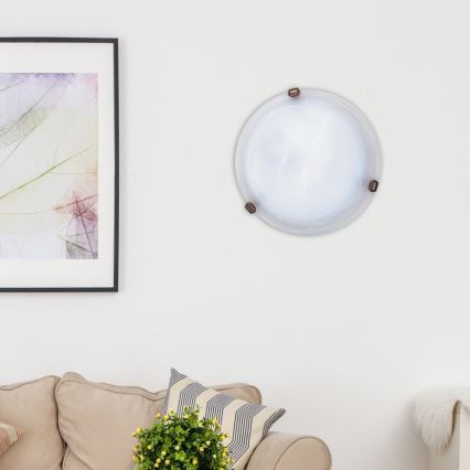 Rabalux - Stropné svietidlo 1xE27/60W/230V s alabastrovým sklom