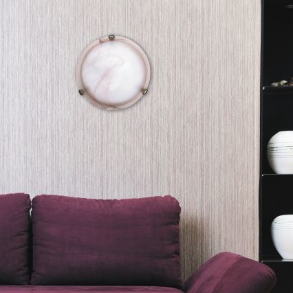 Rabalux - Stropné svietidlo 1xE27/60W/230V alabastrové sklo