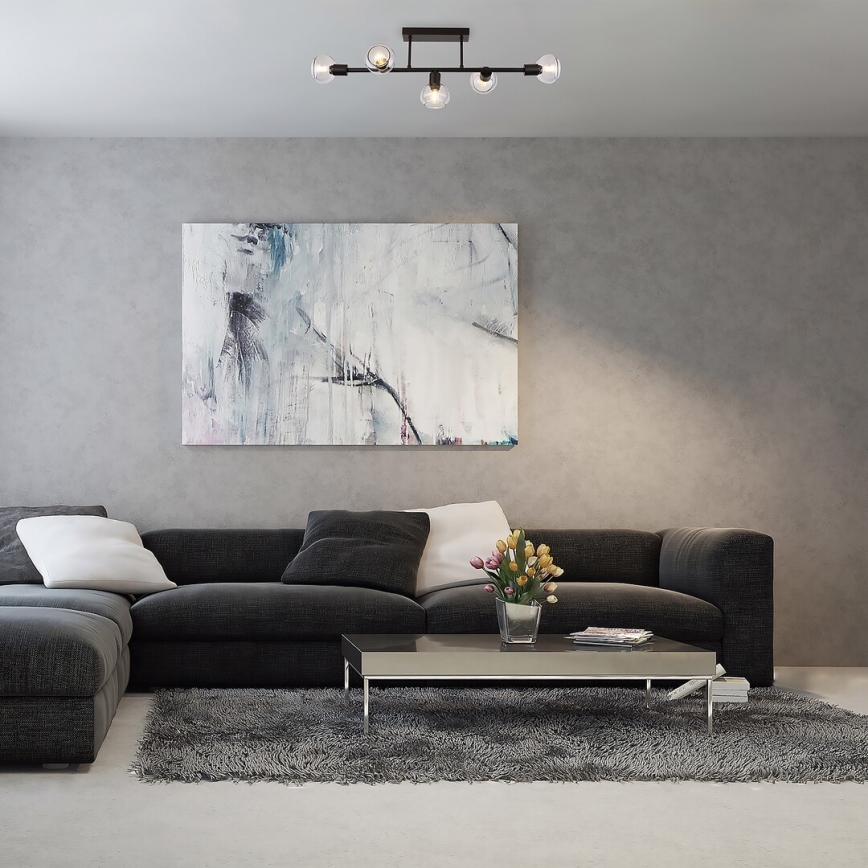 Rabalux - Luster na tyči 5xE14/40W/230V