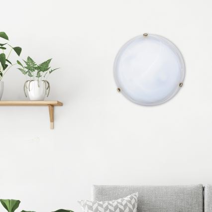 Rabalux - Stropné svietidlo 2xE27/60W/230V alabastrové sklo