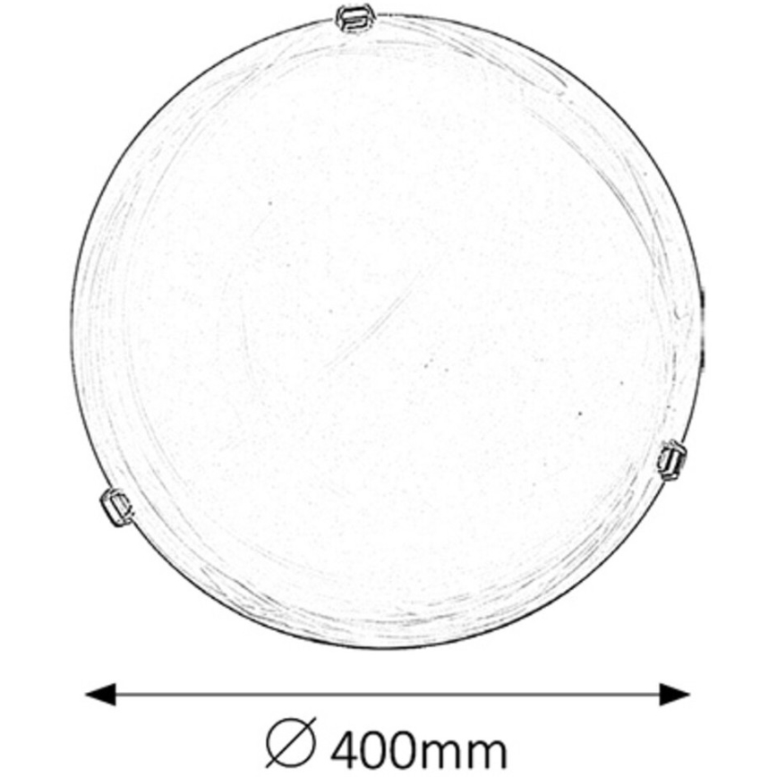 Rabalux - Stropné svietidlo 2xE27/60W/230V alabastrové sklo