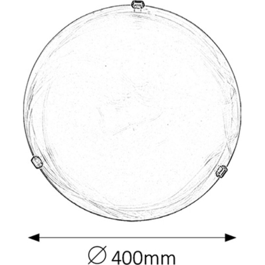 Rabalux - Stropné svietidlo 2xE27/60W/230V alabastrové sklo