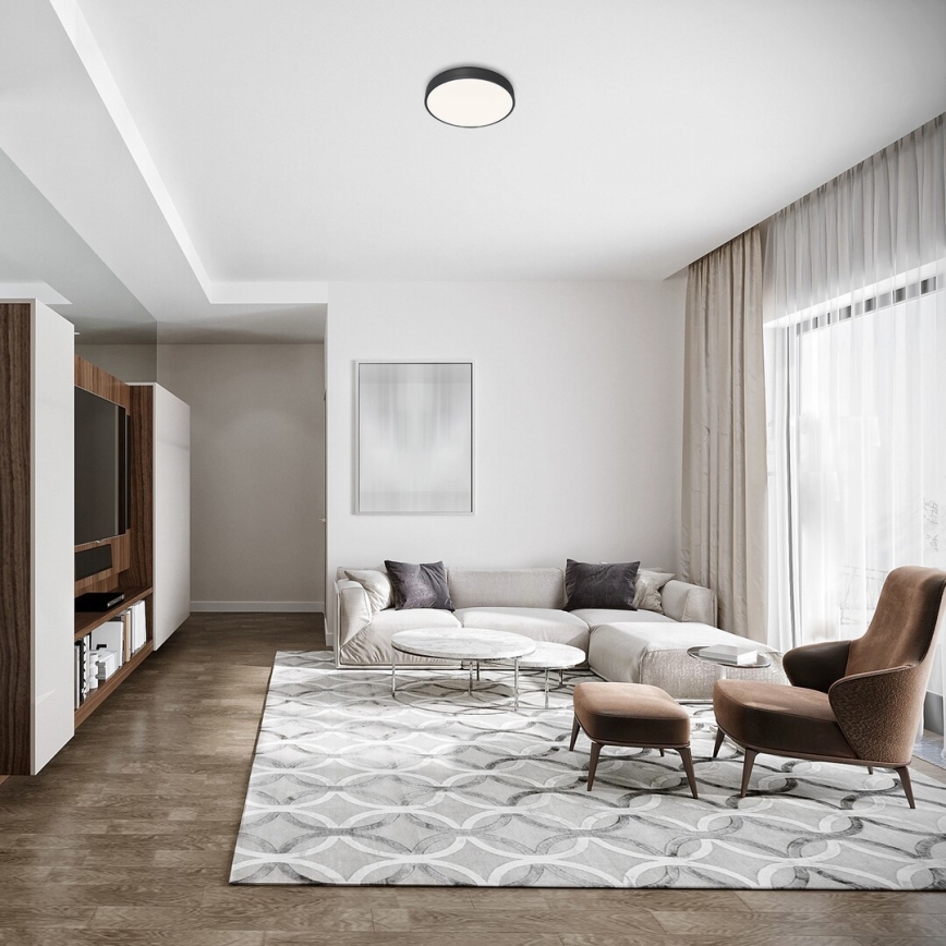 Rabalux - LED stropné svietidlo LED/36W/230V pr. 40 cm čierne