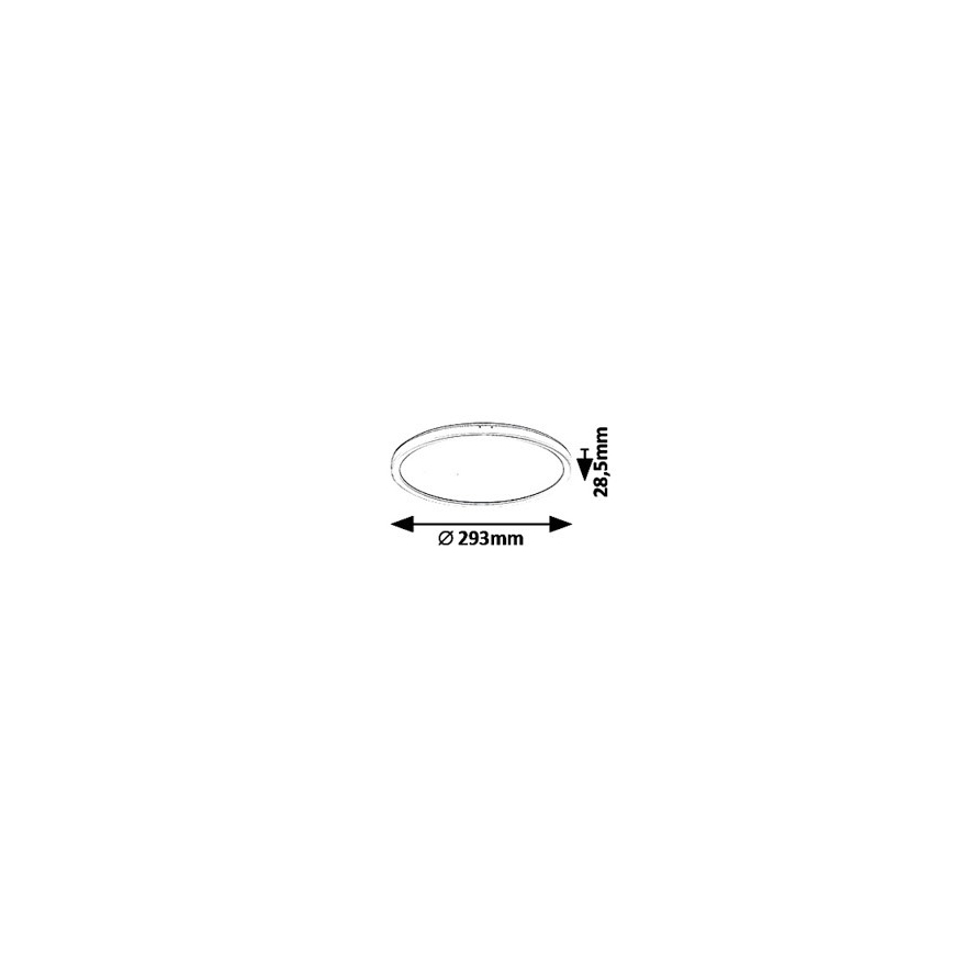 Rabalux - LED Stropné svietidlo LED/18W/230V