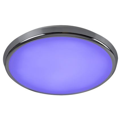 Rabalux - LED RGB Stmievateľné kúpeľňové stropné svietidlo LED/18W/230V pr. 30 cm 3000-6500K IP44 + diaľkové ovládanie