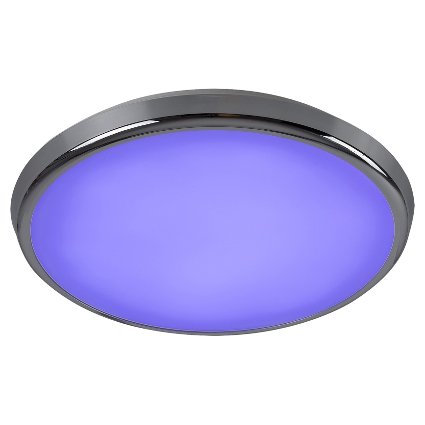 Rabalux - LED RGB Stmievateľné kúpeľňové stropné svietidlo LED/18W/230V pr. 30 cm 3000-6500K IP44 + diaľkové ovládanie