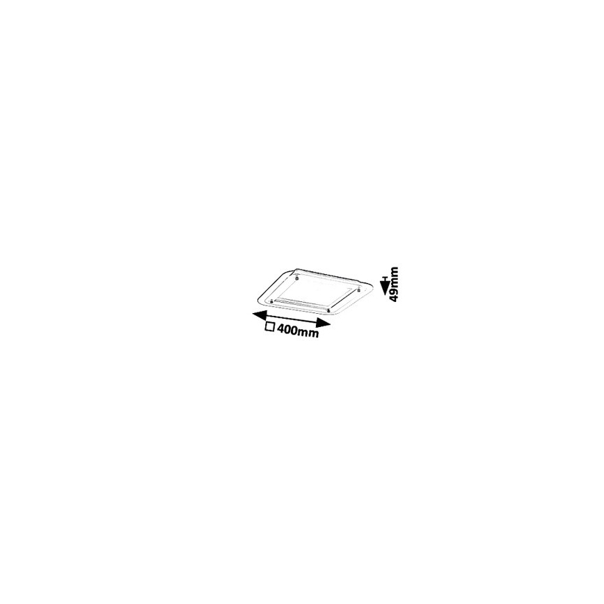 Rabalux 3489 - LED Stropné svietidlo LORNA LED/18W/230V