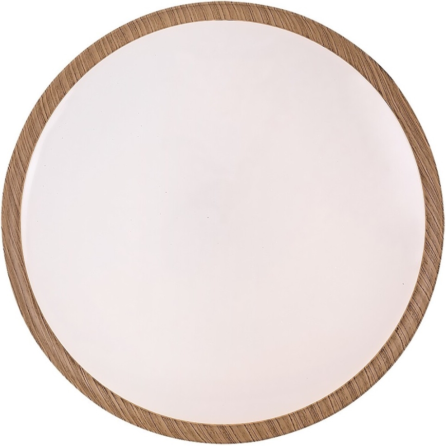 Rabalux - LED Stmievateľné stropné svietidlo LED/50W/230V 3000-6500K buk + diaľkové ovládanie