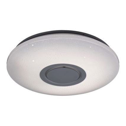 Rabalux - LED RGB stlmiteľné stropné svietidlo s reproduktorom LED/24W/230V Wi-Fi Tuya + diaľkové ovládanie pr. 40 cm