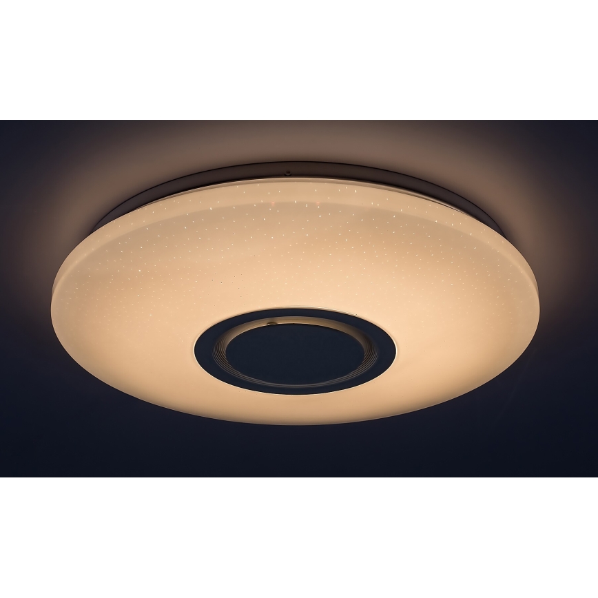 Rabalux - LED RGB Stmievateľné stropné svietidlo s reproduktorom LED/24W/230V Wi-Fi Tuya + diaľkové ovládanie