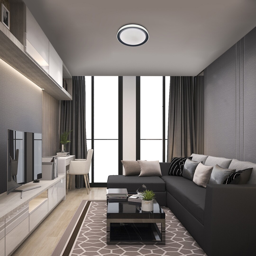 Rabalux - LED RGB Stmievateľné stropné svietidlo LED/40W/230V 2700-6500K Wi-Fi Tuya  + diaľkové ovládanie