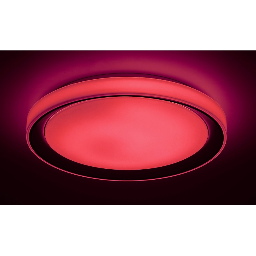 Rabalux - LED RGB Stmievateľné stropné svietidlo LED/40W/230V 2700-6500K Wi-Fi Tuya  + diaľkové ovládanie