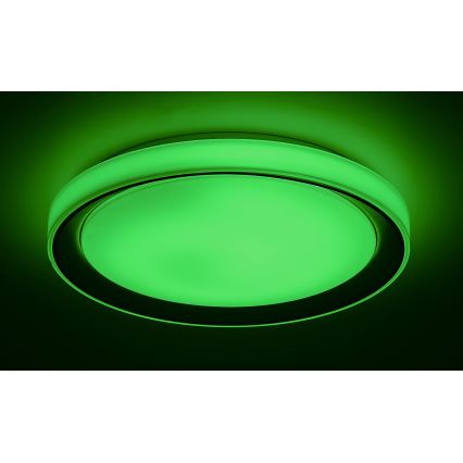 Rabalux - LED RGB Stmievateľné stropné svietidlo LED/40W/230V 2700-6500K Wi-Fi Tuya  + diaľkové ovládanie