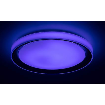 Rabalux - LED RGB Stmievateľné stropné svietidlo LED/40W/230V 2700-6500K Wi-Fi Tuya  + diaľkové ovládanie
