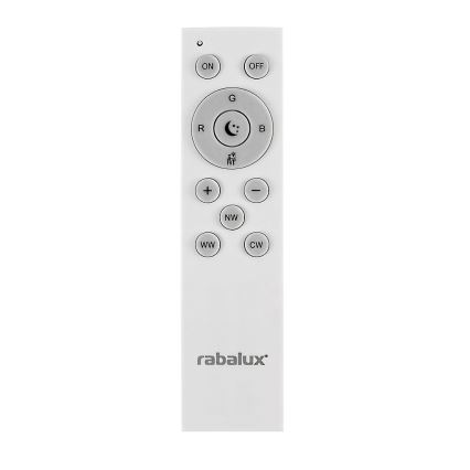 Rabalux - LED RGB Stmievateľné stropné svietidlo LED/40W/230V 2700-6500K Wi-Fi Tuya  + diaľkové ovládanie