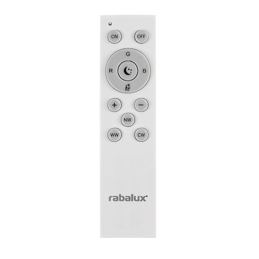 Rabalux - LED RGB Stmievateľné stropné svietidlo LED/40W/230V 2700-6500K Wi-Fi Tuya  + diaľkové ovládanie