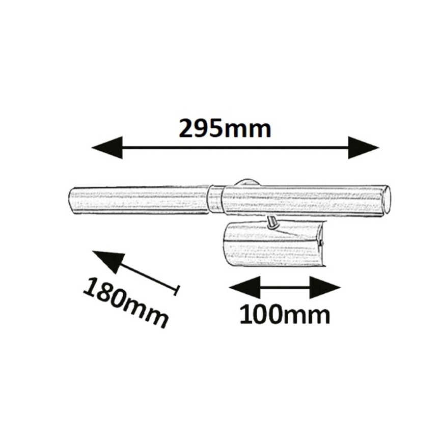 Rabalux - LED Obrazové svietidlo 2xG9/2W/230V
