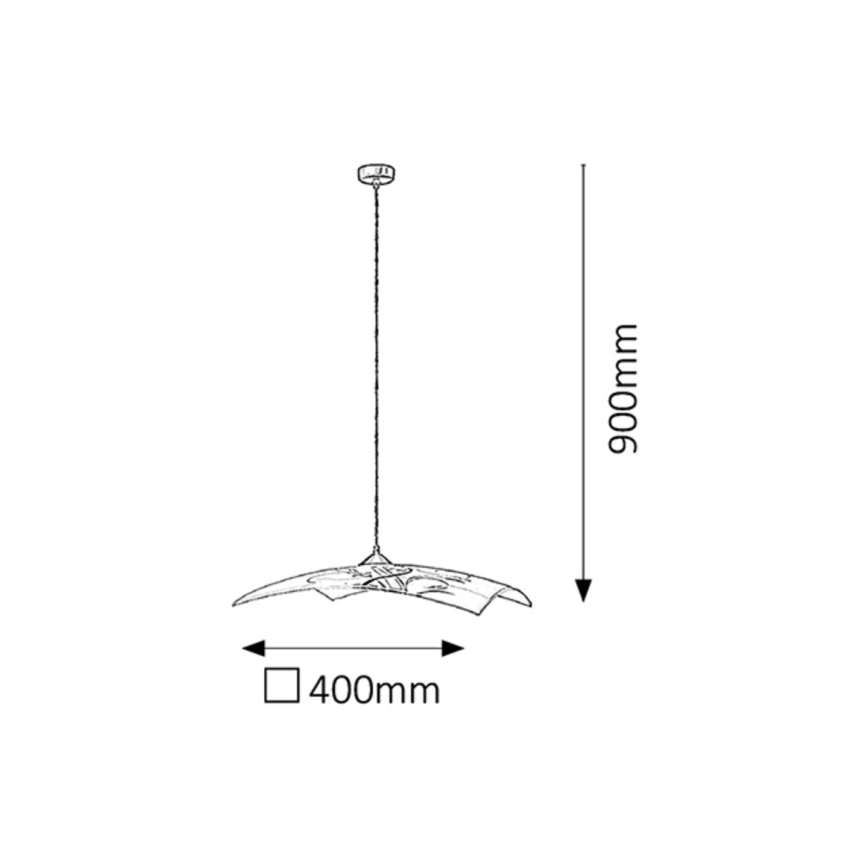 Rabalux - Luster 1xE27/60W/230V