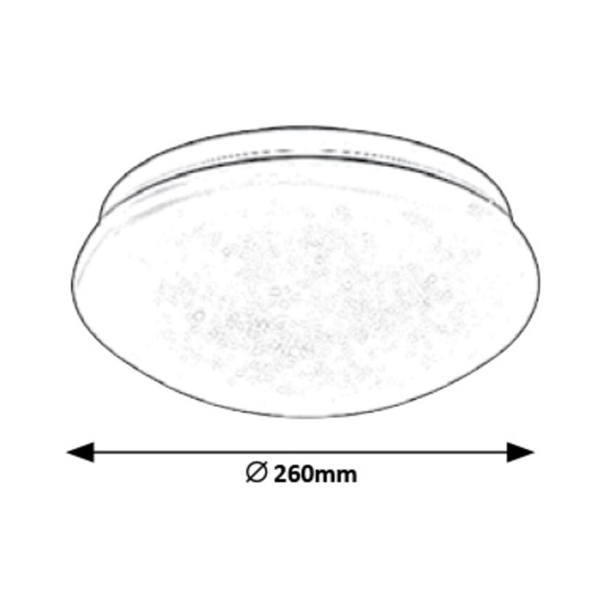 Rabalux - LED Stropné svietidlo LED/12W/230V pr. 26 cm