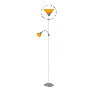 Rabalux 4026 - Náhradné tienidlo pre stojaciu lampu ACTION E27, veľké, oranžové