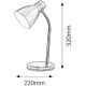 Rabalux 4206 - Stolná lampa PATRIC 1xE14/40W/230V