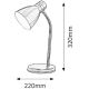 Rabalux 4208 - Stolná lampa PATRIC 1xE14/40W/230V